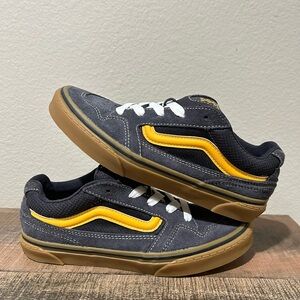 Vans Kids Sneakers - Dark Blue and Yellow
